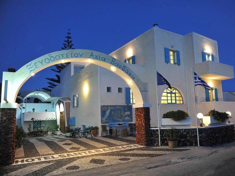 Santa Barbara Hotel Perissa  Bagian luar foto